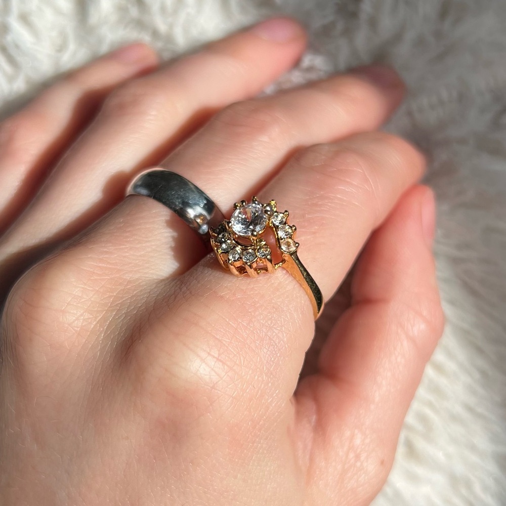 Vintage Cluster Ring
